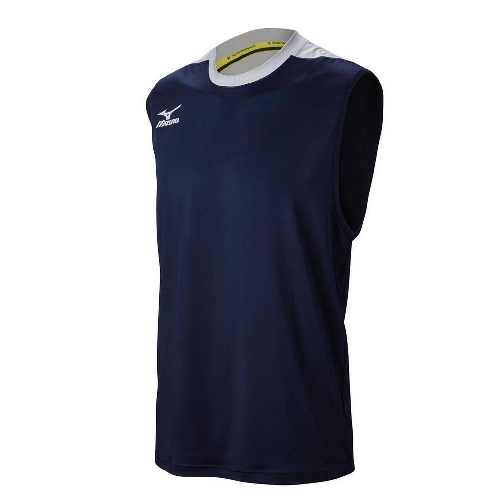 Mizuno Cutoff Férfi Mezek Sötétkék/Titán WNX487213